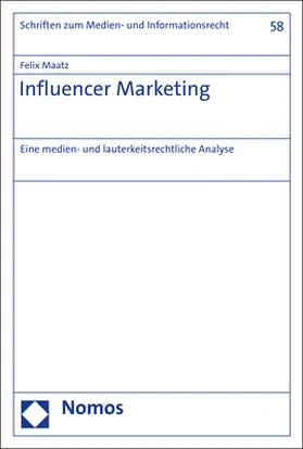 Maatz |  Influencer Marketing | Buch |  Sack Fachmedien