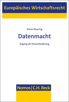 Deuring |  Datenmacht | Buch |  Sack Fachmedien