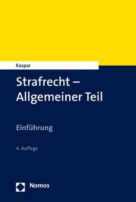 Kaspar | Kaspar, J: Strafrecht - Allgemeiner Teil | Buch | 978-3-8487-8357-1 | sack.de