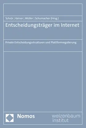 Schrör / Keiner / Müller |  Entscheidungsträger im Internet | Buch |  Sack Fachmedien