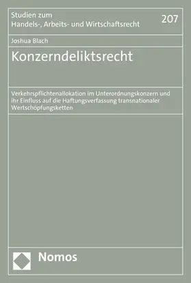 Blach |  Konzerndeliktsrecht | Buch |  Sack Fachmedien