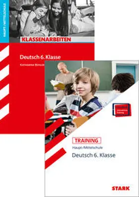 von der Kammer / Bühler |  STARK Deutsch 6. Klasse Vorteilspaket - Klassenarbeiten und Training Haupt-/Mittelschule | Buch |  Sack Fachmedien