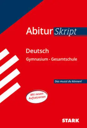 Schäffer |  STARK AbiturSkript - Deutsch | Buch |  Sack Fachmedien
