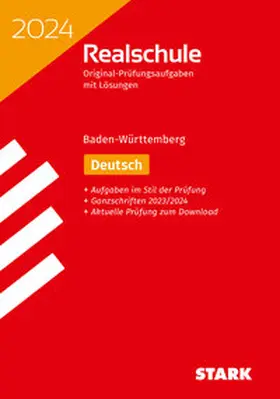 Engel / Schnurrer |  STARK Original-Prüfungen Realschule 2024 - Deutsch - BaWü | Buch |  Sack Fachmedien
