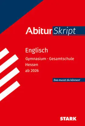 Jacob / Corleis |  STARK Englisch - AbiturSkript Hessen 2026 | Buch |  Sack Fachmedien