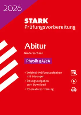  STARK Physik gA/eA - Abitur 2026 Niedersachsen - Prüfungsvorbereitung | Buch |  Sack Fachmedien