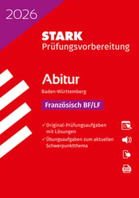 Arnold / Fuhrmann / Massa |  STARK Französisch BF/LF - Abitur 2026 BW - Prüfungsvorbereitung | Buch |  Sack Fachmedien
