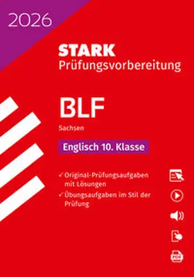 Klimmt |  STARK Englisch 10. Klasse - BLF Gymnasium 2026 Sachsen - Prüfungsvorbereitung | Buch |  Sack Fachmedien