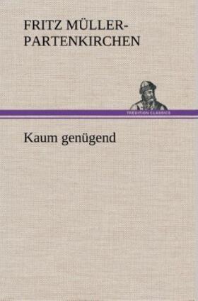 Müller-Partenkirchen |  Kaum genügend | Buch |  Sack Fachmedien