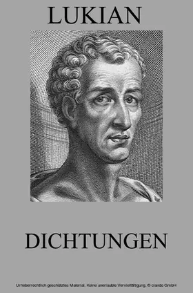 Lukian |  Dichtungen | eBook | Sack Fachmedien