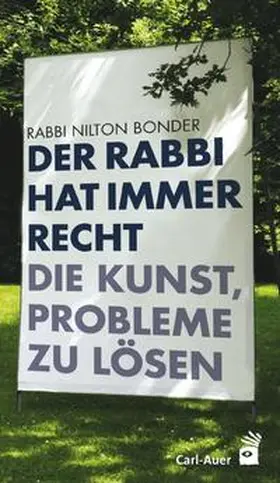 Bonder |  Der Rabbi hat immer recht | Buch |  Sack Fachmedien