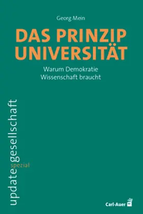 Mein |  Das Prinzip Universität | Buch |  Sack Fachmedien