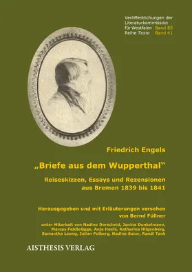 Engels / Füllner |  Briefe aus dem Wupperthal | Buch |  Sack Fachmedien