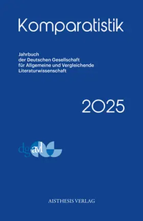 Eckel / Solte-Gresser / Vordermayer | Komparatistik 2025 | Buch | 978-3-8498-2129-6 | www2.sack.de
