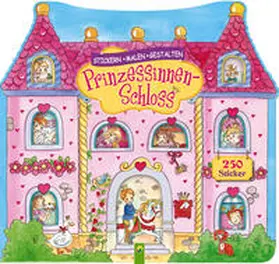 Schwager & Steinlein Verlag |  Prinzessinnenschloss - Stickern, Malen, Gestalten | Buch |  Sack Fachmedien