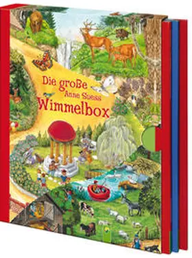 Suess / Schwager & Steinlein Verlag |  Die große Anne Suess Wimmelbox | Buch |  Sack Fachmedien