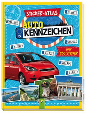 Noa |  Sticker-Atlas Autokennzeichen | Buch |  Sack Fachmedien