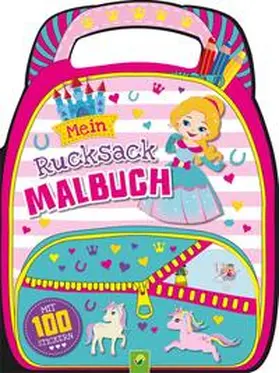  Mein Rucksack-Malbuch rosa | Buch |  Sack Fachmedien