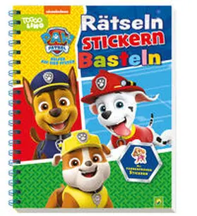 Schwager & Steinlein Verlag |  PAW Patrol - Rätseln Stickern Basteln | Buch |  Sack Fachmedien