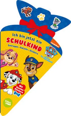  PAW Patrol Ich bin jetzt ein Schulkind! Eintragen, Rätseln, Stickern | Buch |  Sack Fachmedien