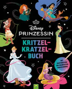  Disney Prinzessin Kritzel-Kratzel-Buch | Buch |  Sack Fachmedien