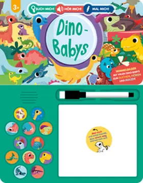 Martin |  Such mich! Hör mich! Mal mich! Dino-Babys | Buch |  Sack Fachmedien