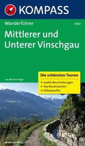 Föger |  Mittlerer und Unterer Vinschgau | Buch |  Sack Fachmedien