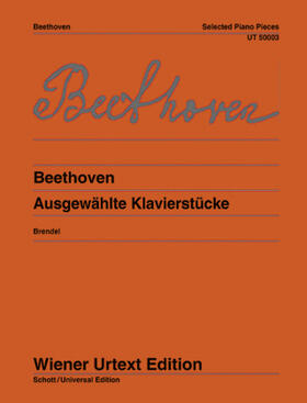 Brendel |  Ausgewählte Klavierstücke | Buch |  Sack Fachmedien