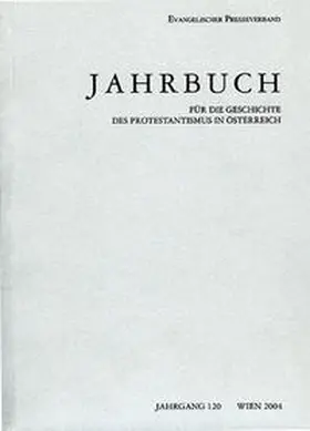 Otto / Witz / Haase |  Jahrbuch der Gesellschaft für die Geschichte des Protestantismus in Österreich | Buch |  Sack Fachmedien