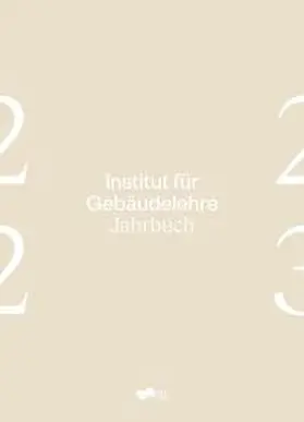 Gangoly |  Institut für Gebäudelehre - Jahrbuch 22/23 | Buch |  Sack Fachmedien