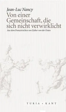 Nancy |  Von einer Gemeinschaft, die sich nicht verwirklicht | Buch |  Sack Fachmedien