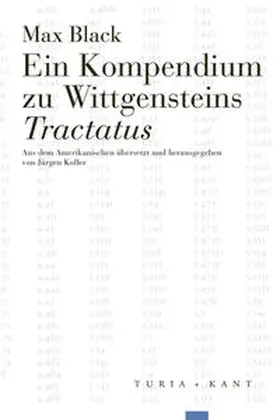 Black |  Ein Kompendium zu Wittgensteins Tractatus | Buch |  Sack Fachmedien