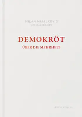 Mijalkovic von Makedonien / Konzett / Mijalkovic |  DEMOKRÖT | Buch |  Sack Fachmedien