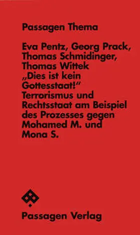 Pentz / Prack / Schmidinger |  "Dies ist kein Gottesstaat!" | Buch |  Sack Fachmedien