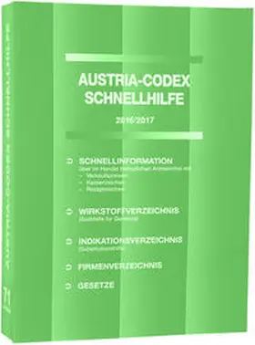 Pittner / Giese / Lang |  Austria-Codex Schnellhilfe 2016/17 | Buch |  Sack Fachmedien