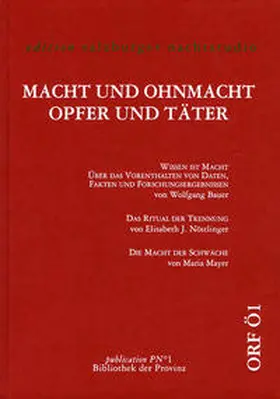 Nöstlinger |  Macht und Ohnmacht – Opfer und Täter | Buch |  Sack Fachmedien