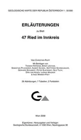 Rupp |  Erläuterungen zu Blatt 47 Ried im Innkreis | Buch |  Sack Fachmedien