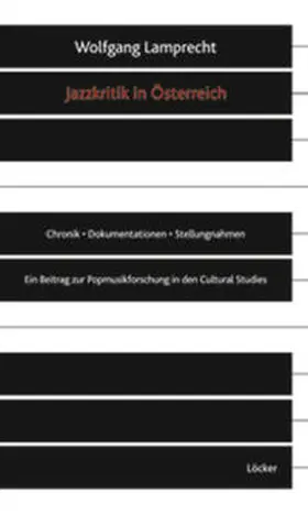 Lamprecht |  Jazzkritik in Österreich | Buch |  Sack Fachmedien