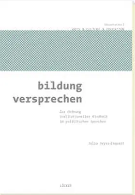 Seyss-Inquart |  Bildung versprechen | Buch |  Sack Fachmedien