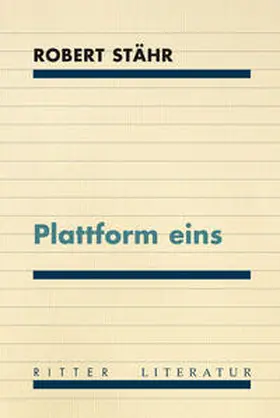 Stähr |  Plattform eins | Buch |  Sack Fachmedien