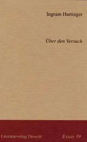 Hartinger |  Über den Versuch | Buch |  Sack Fachmedien