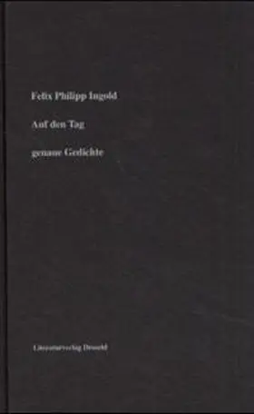 Ingold |  Auf den Tag | Buch |  Sack Fachmedien