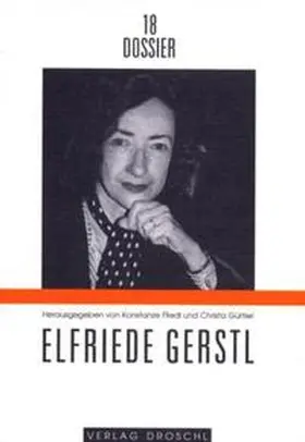 Fliedl / Gürtler |  Elfriede Gerstl | Buch |  Sack Fachmedien