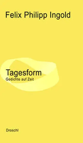 Ingold |  Tagesform | Buch |  Sack Fachmedien
