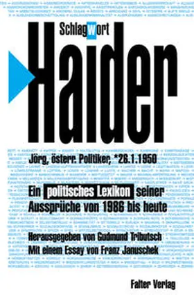 Tributsch |  Schlagwort: Haider | Buch |  Sack Fachmedien