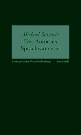 Stavaric |  Der Autor als Sprachwanderer | Buch |  Sack Fachmedien