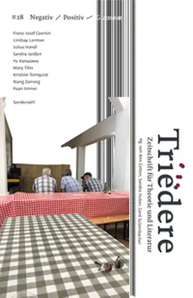 Huber / Sulzenbacher / Cotten |  Triëdere #28: Negativ / Positiv / Glamour | Buch |  Sack Fachmedien