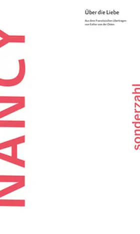Nancy |  Über die Liebe | Buch |  Sack Fachmedien