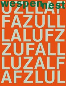 Zederbauer / Roedig |  wespennest - zeitschrift für brauchbare texte und bilder | Buch |  Sack Fachmedien