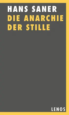 Saner | Die Anarchie der Stille | E-Book | www2.sack.de
